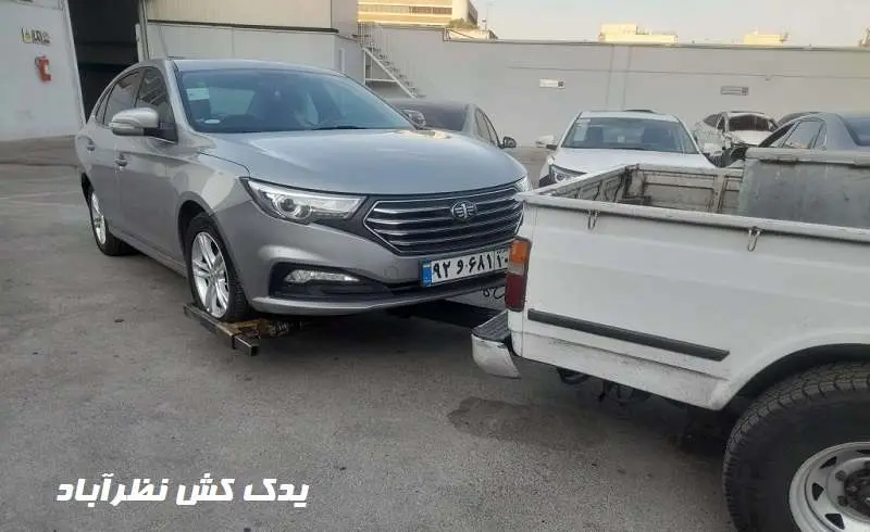 یدک کش نظرآباد - نیسان چرخگیر خودرو